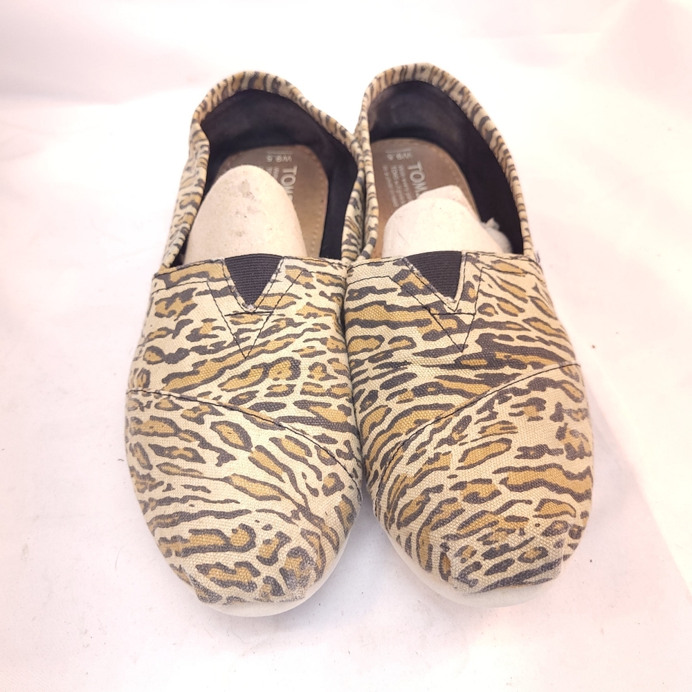 Toms Classics Shoes Woven Wrap Style Slip On Comfort Flats Women Size 9.5